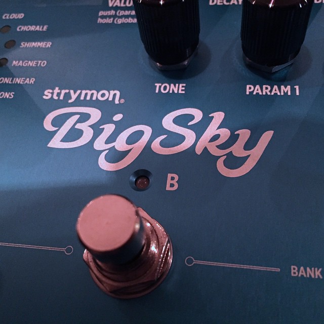 New Pedal! Strymon BigSky Reverb